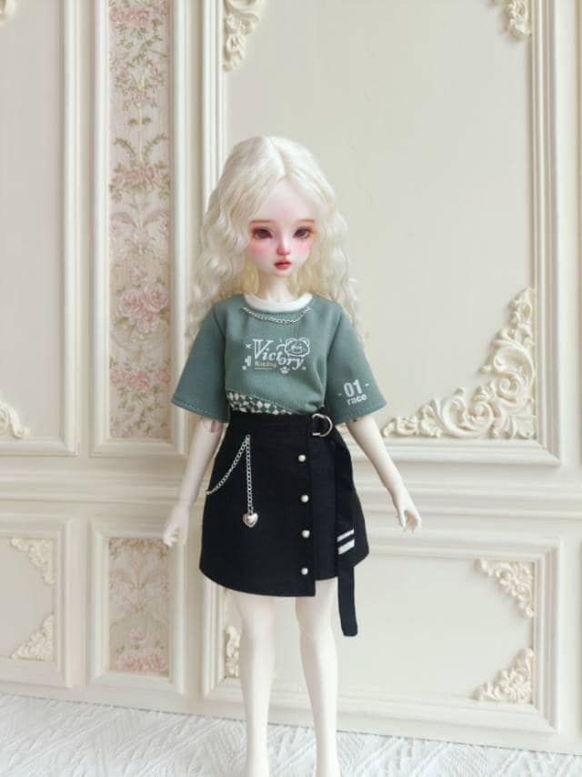 阿彩 1/4 KUMAKO BJD Doll Dress Pattern - Summer Outlook-inclue 5mm seam allowance