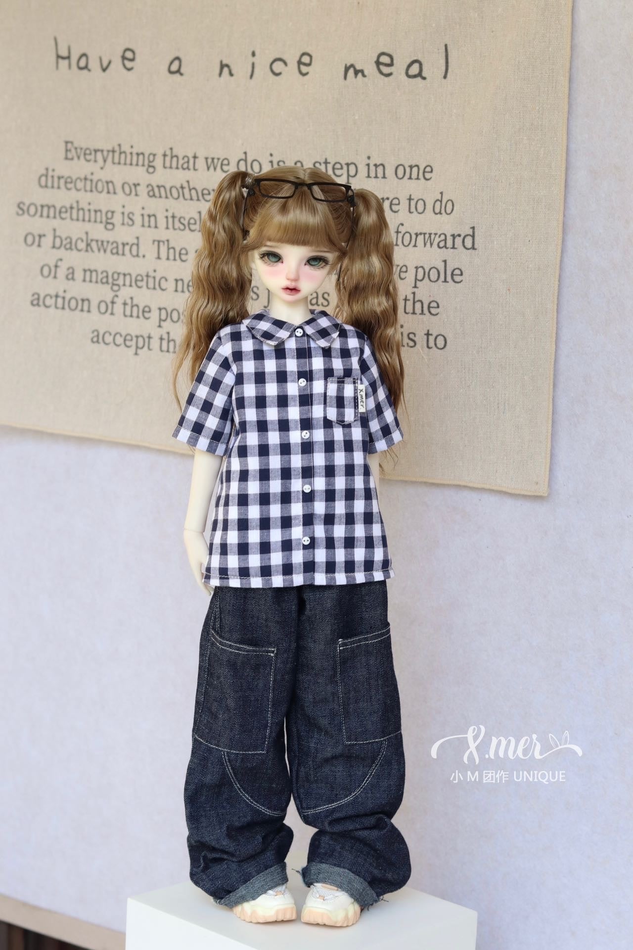 小Mer Blythe DOLL Patterns -paper airplane-no seam allowance included