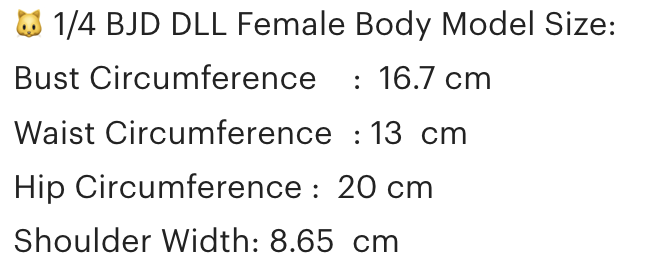 小Mer BJD 1/4 BJD DOLL Clothes Patterns -Oliver Tea- no seam allowance included