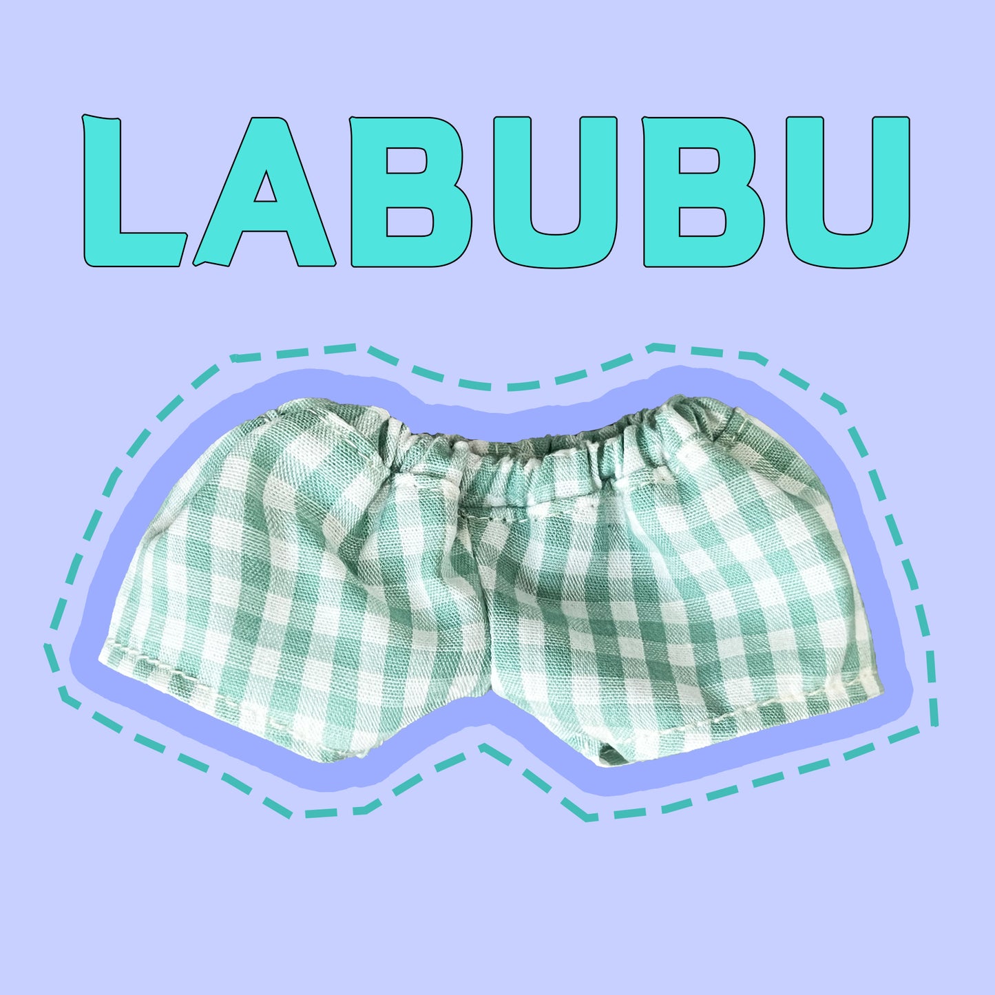¡Lea antes de comprar! Patrón de ropa para muñeca LABUBU Macaron: Patrón en inglés, sin margen de costura, videotutorial, sin reembolso.