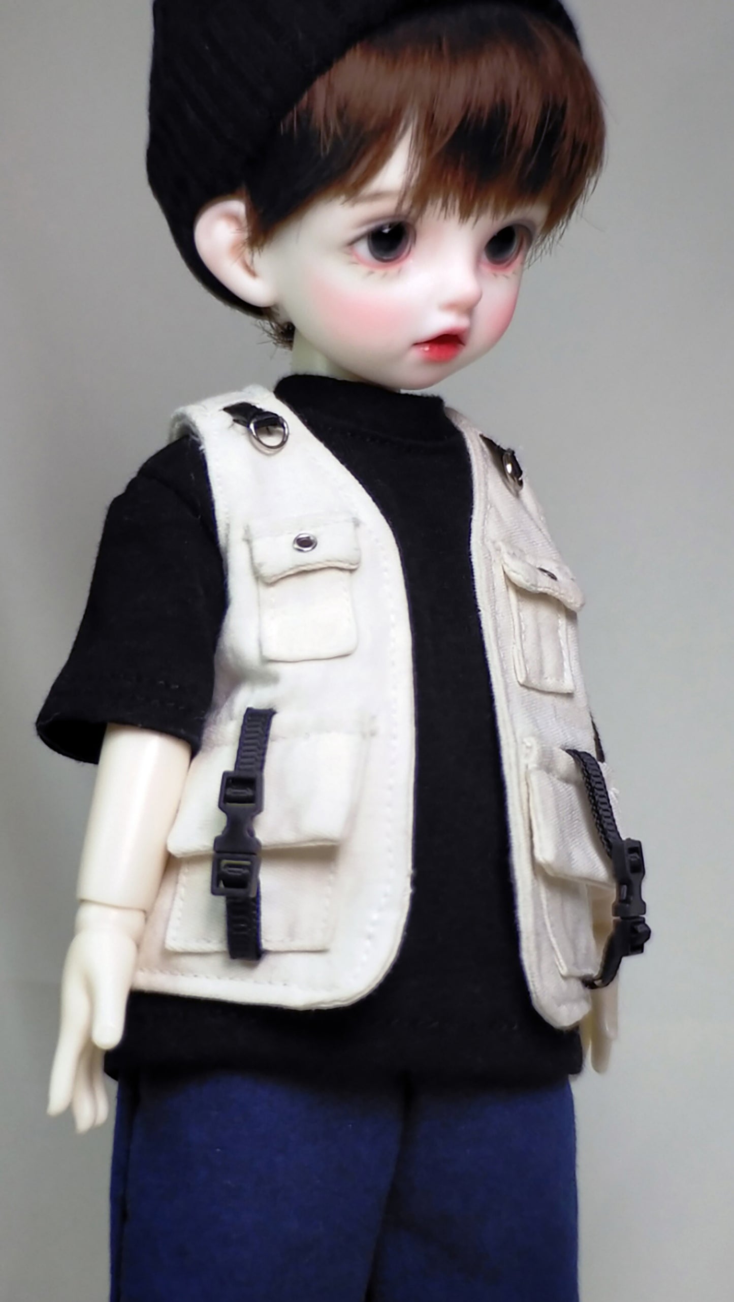 阿吉 BJD 1/6 YoSD BJD DOLL cloth Patterns- Camping boy -Digital Download
