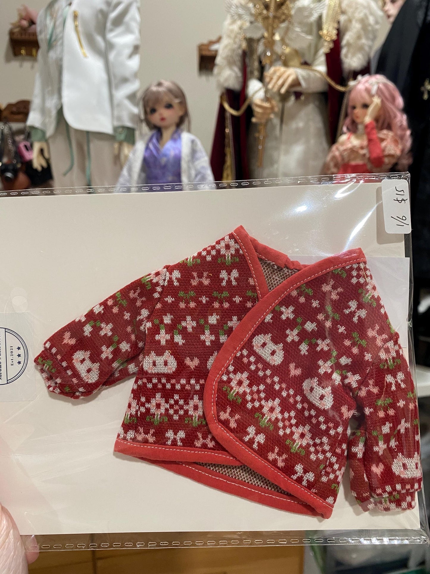 1/6 BJD YOSD clothes coat