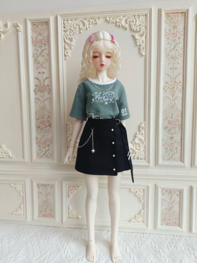 阿彩 1/4 KUMAKO BJD Doll Dress Pattern - Summer Outlook-inclue 5mm seam allowance