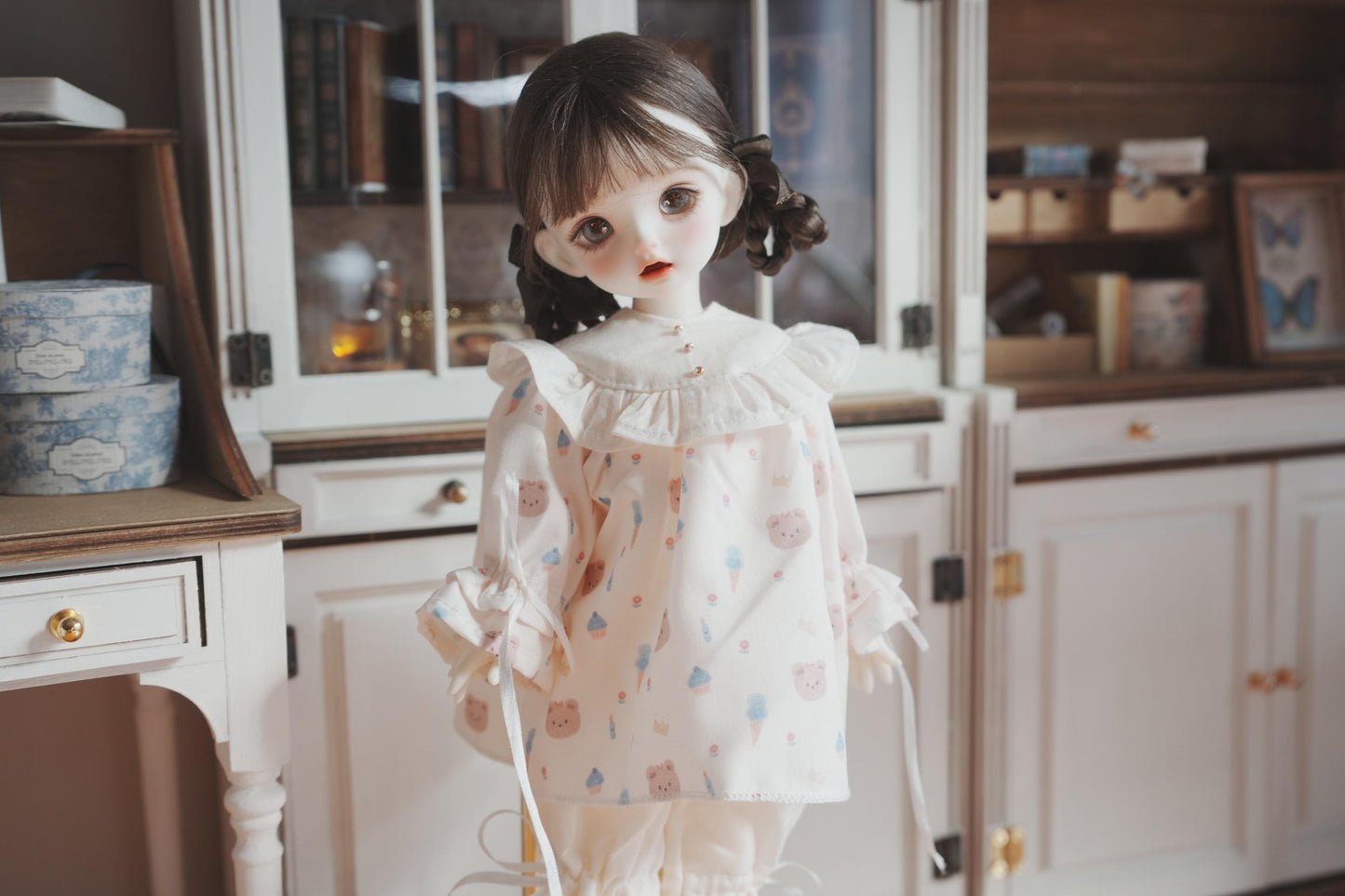 1/6 BJD YOSD clothes vintage doll style
