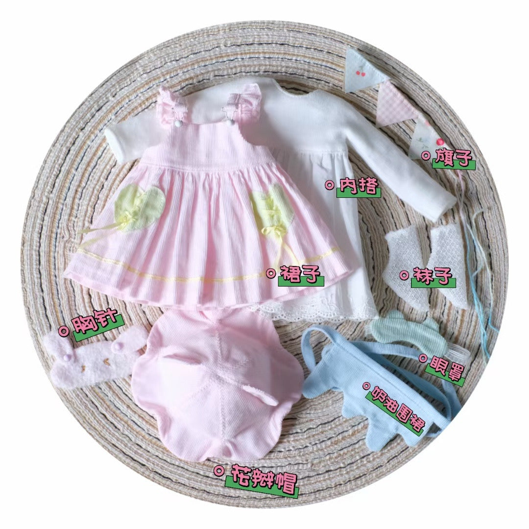 果果 1/6 BJD Doll Dress Pattern - Creamy Bear