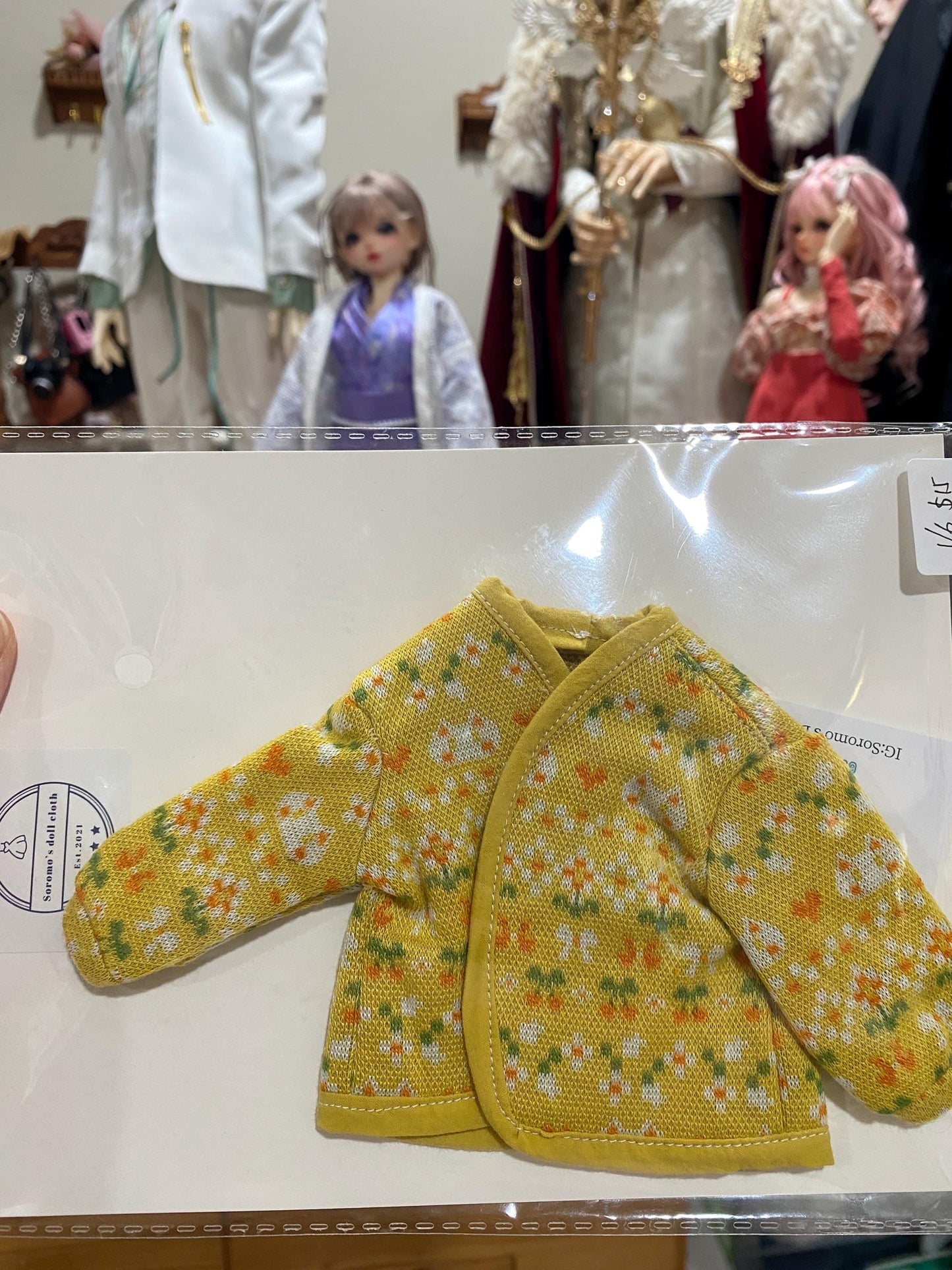 1/6 BJD YOSD clothes coat