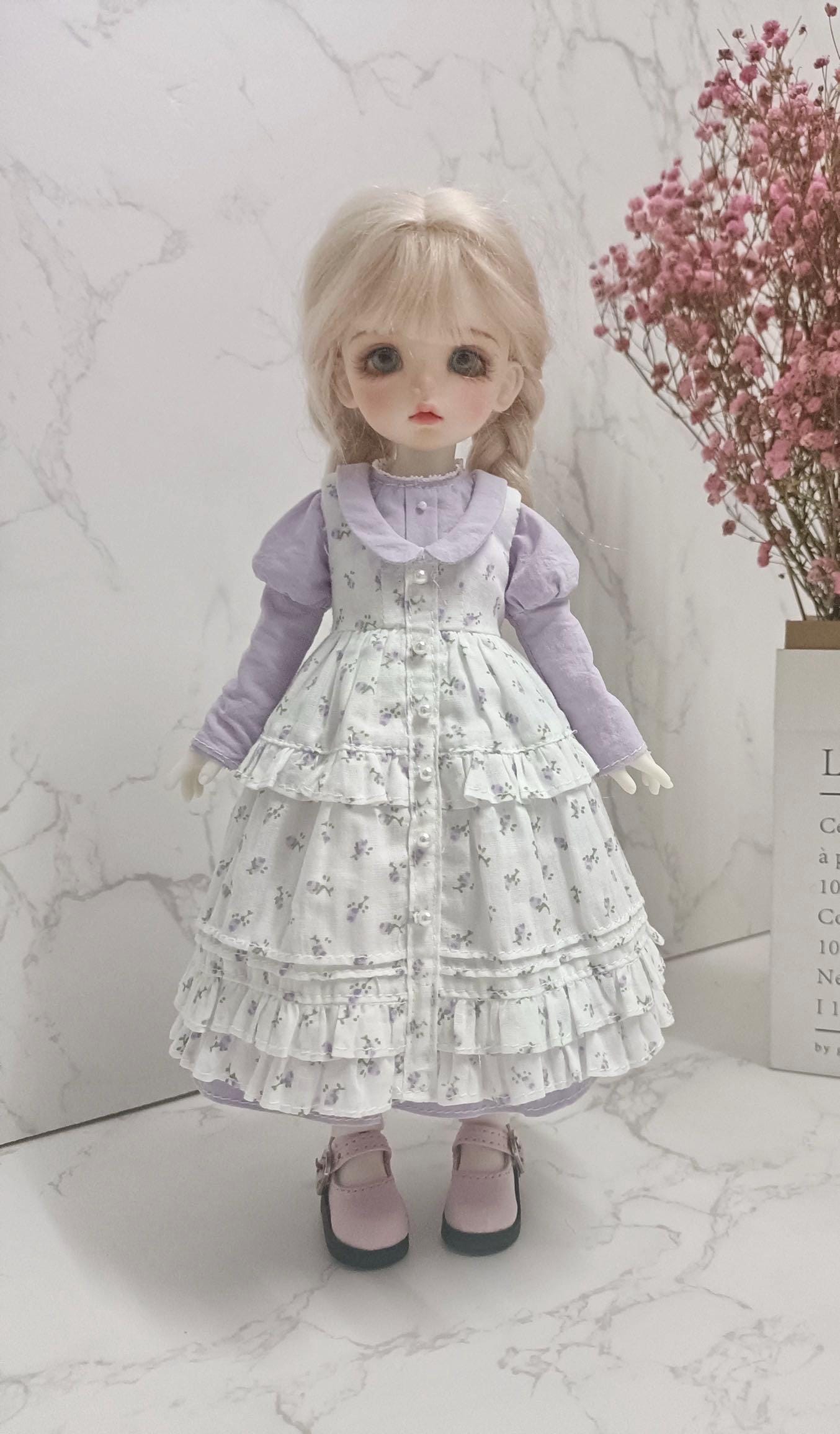 阿彩 Blythe Doll Dress Pattern - Annainclue 5mm seam allowance