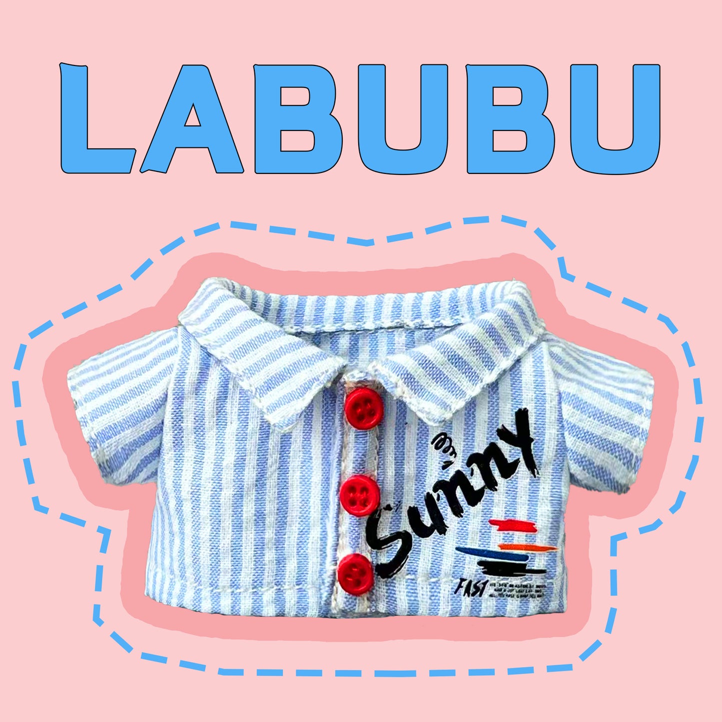 ¡Lea antes de comprar! Patrón de ropa para muñeca LABUBU Macaron: Patrón en inglés, sin margen de costura, videotutorial, sin reembolso.
