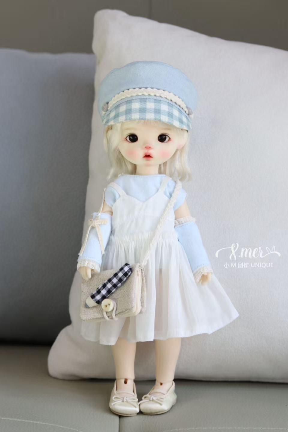 小Mer OB11 Doll Patterns - Minty Tea-no seam allowance included