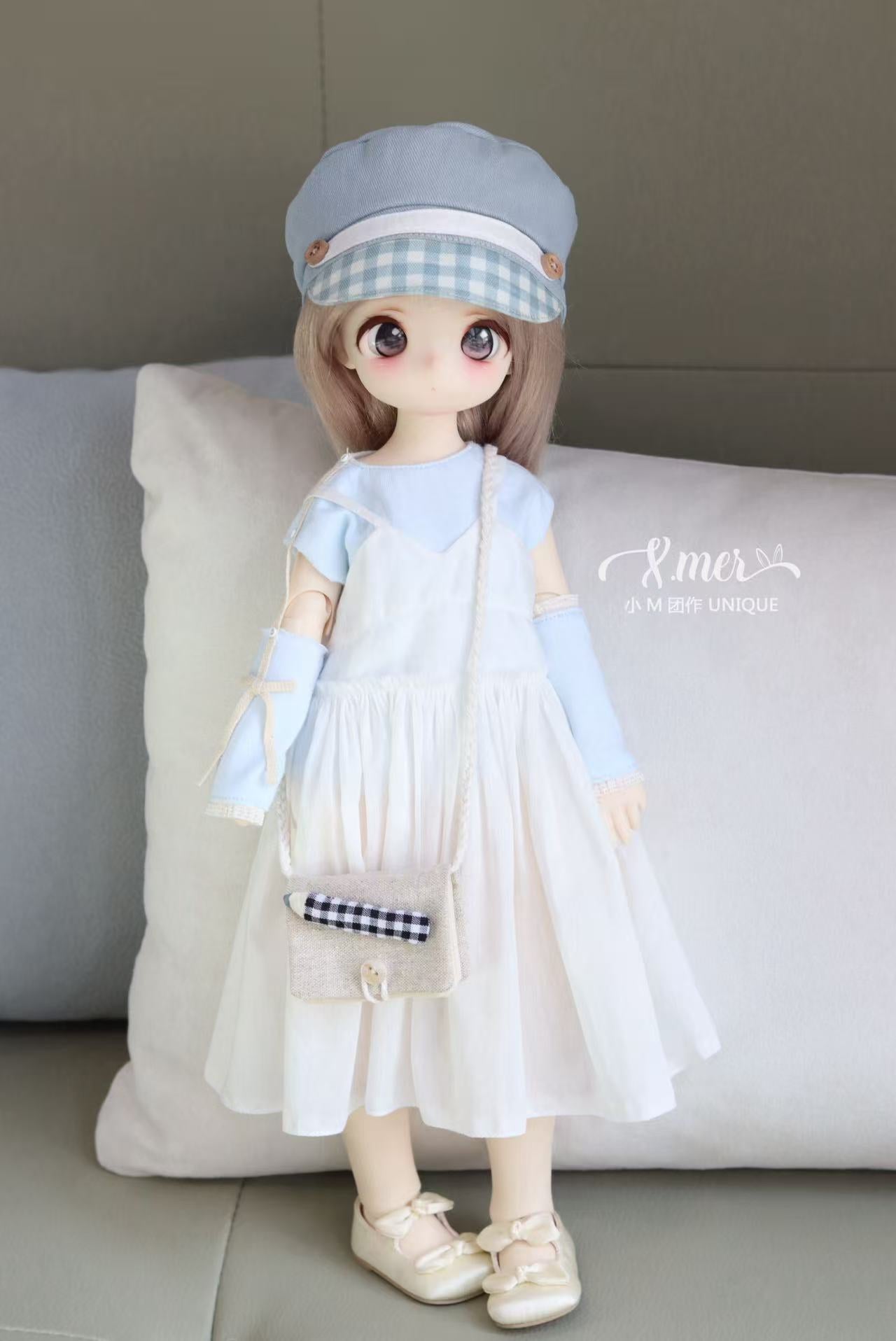小Mer Blythe OB 24 DOLL Patterns -Minty Tea-no seam allowance included