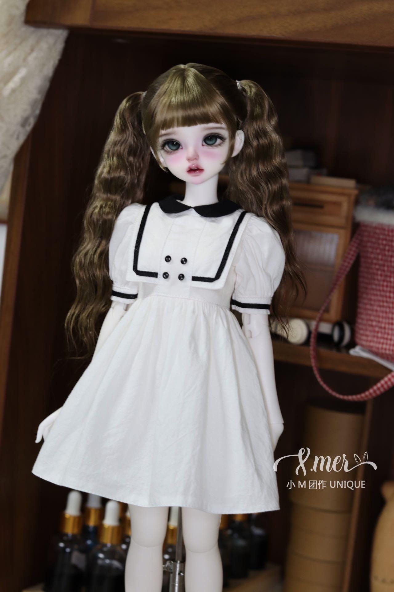 小Mer BJD 1/4 BJD DOLL Patterns Lily -no seam allowance included