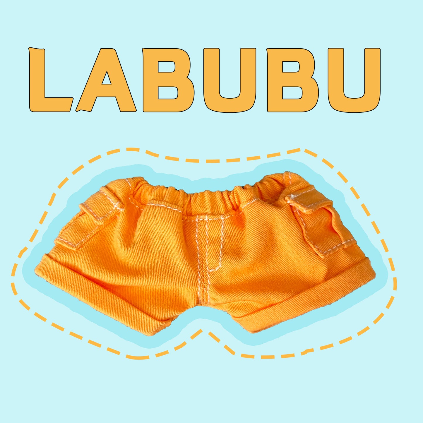 ¡Lea antes de comprar! Patrón de ropa para muñeca LABUBU Macaron: Patrón en inglés, sin margen de costura, videotutorial, sin reembolso.