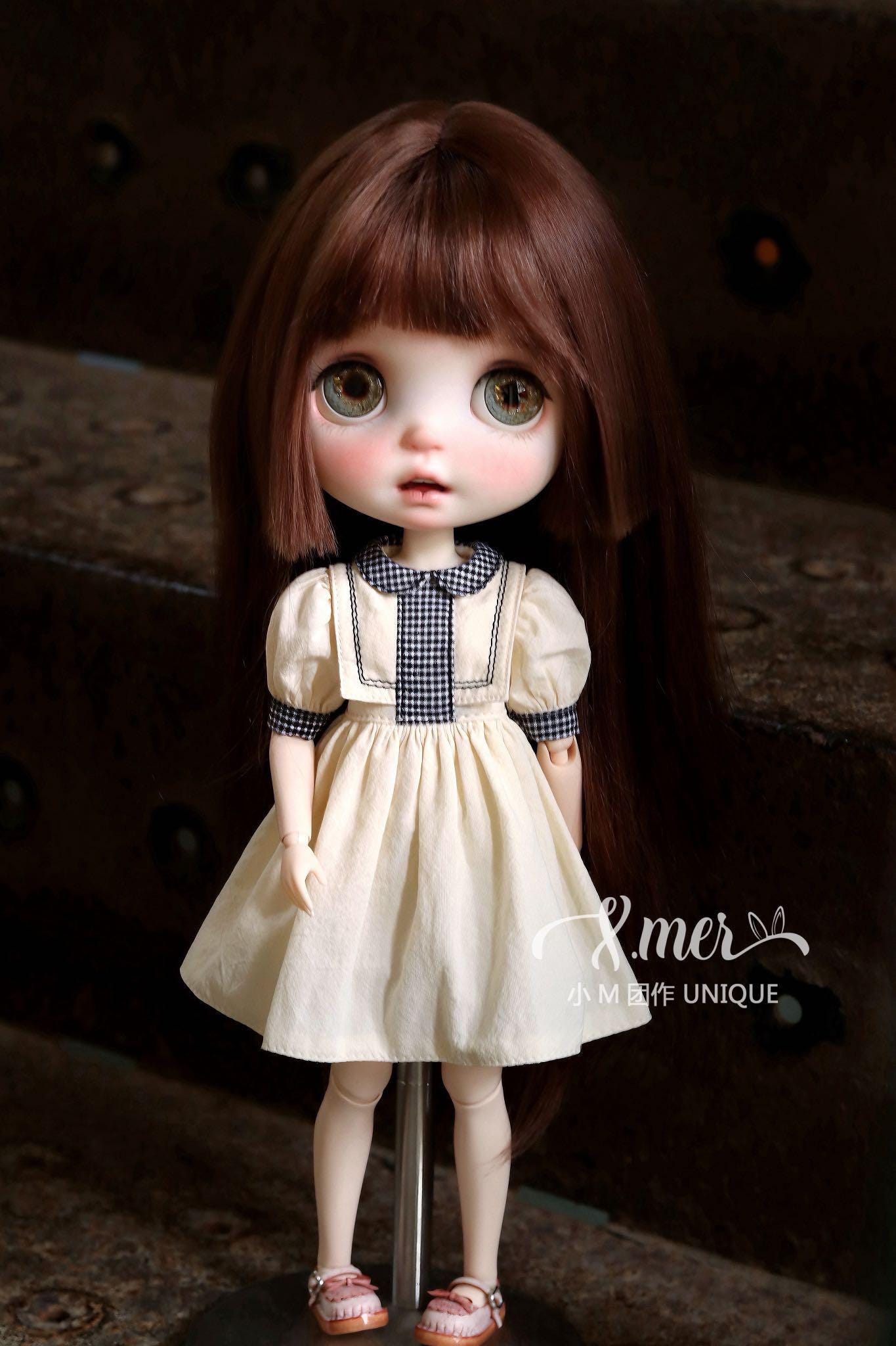 小Mer BJD 1/4 BJD DOLL Patterns Lily -no seam allowance included