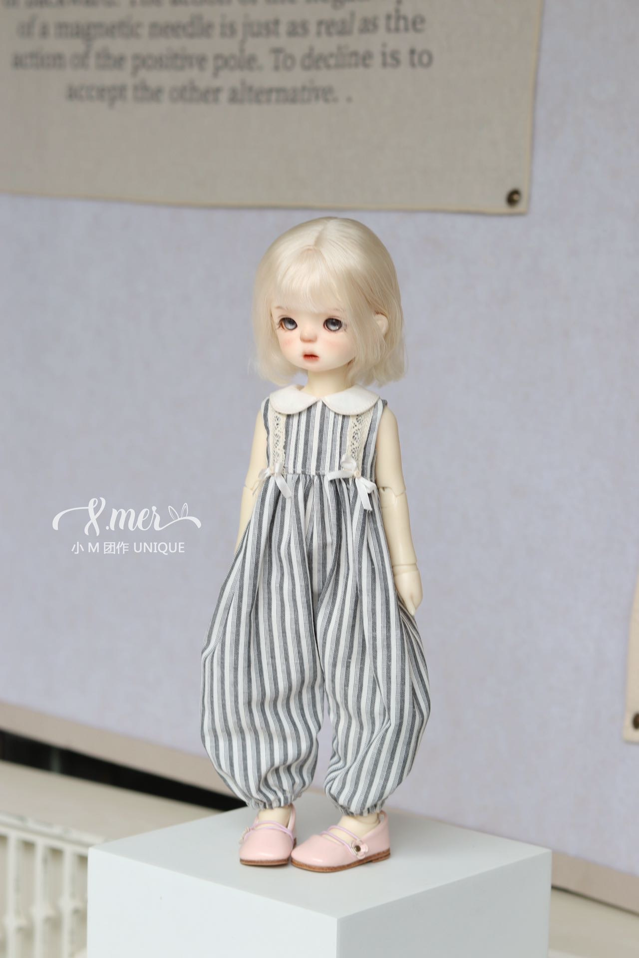 小Mer Blythe Doll Clothes Patterns - Flower Bubble-no seam allowance included