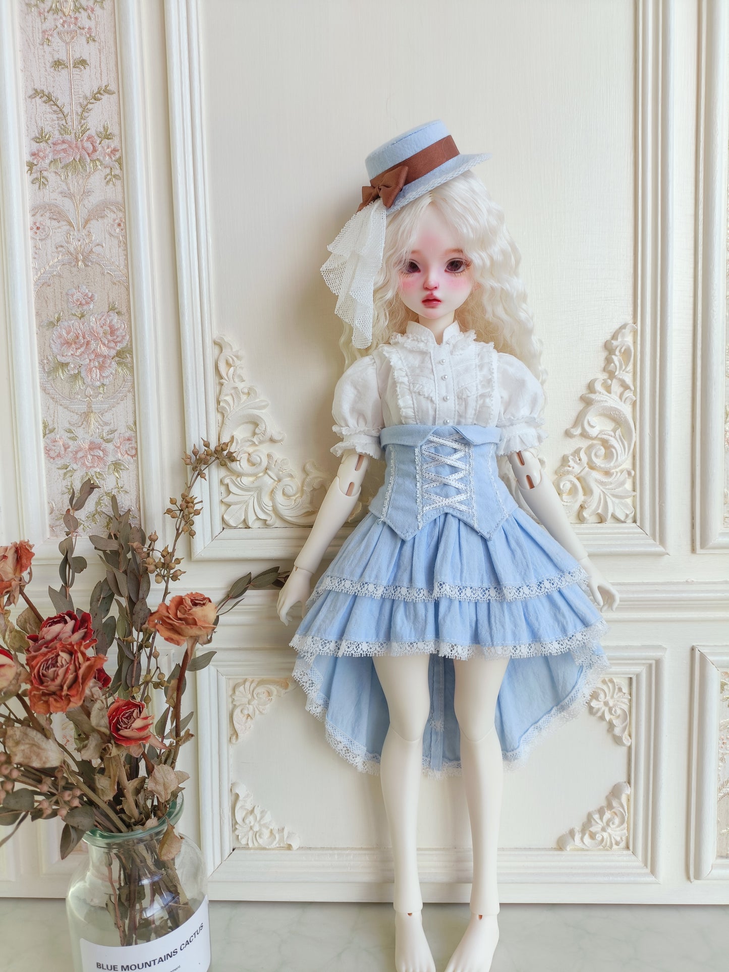 阿彩 1/4 KUMAKO BJD Doll Dress Pattern - Magician-include 5mm seam allowance