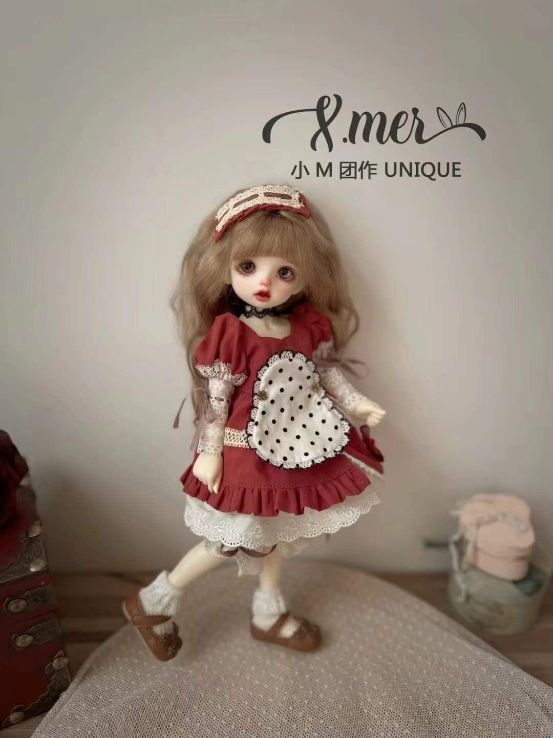 小Mer Blythe OB24 DOLL Patterns Vacation-no seam allowance included