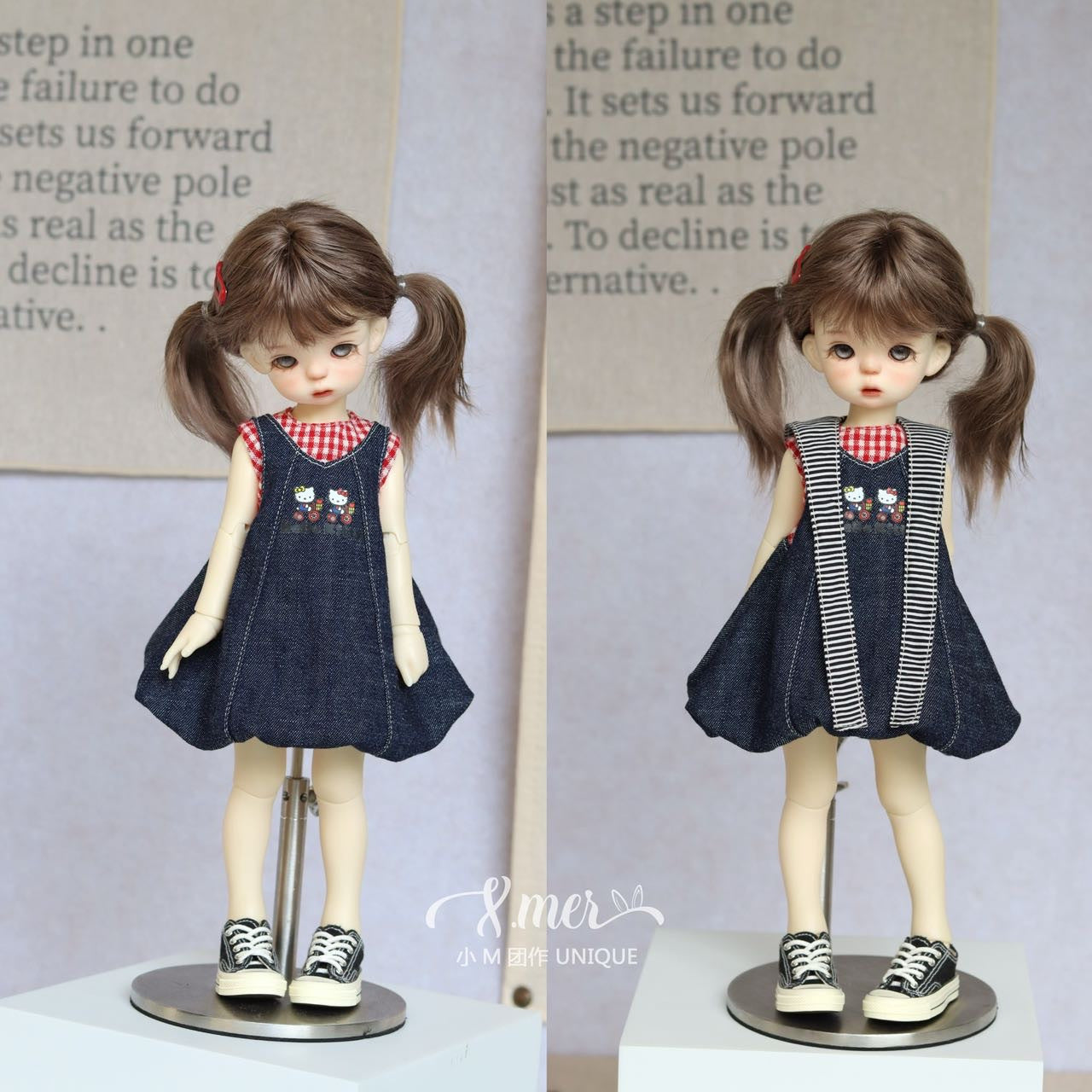 Patrones de ropa para muñecas Blythe - Pequeña enfermera (sin margen de costura incluido)
