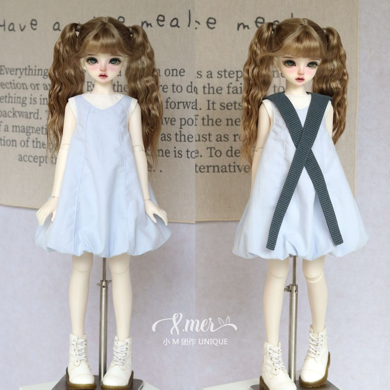 Patrones de ropa para muñecas Blythe - Pequeña enfermera (sin margen de costura incluido)