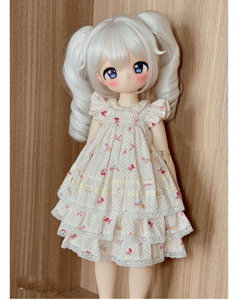 Patrones de ropa para muñecas Blythe - Pequeña enfermera (sin margen de costura incluido)
