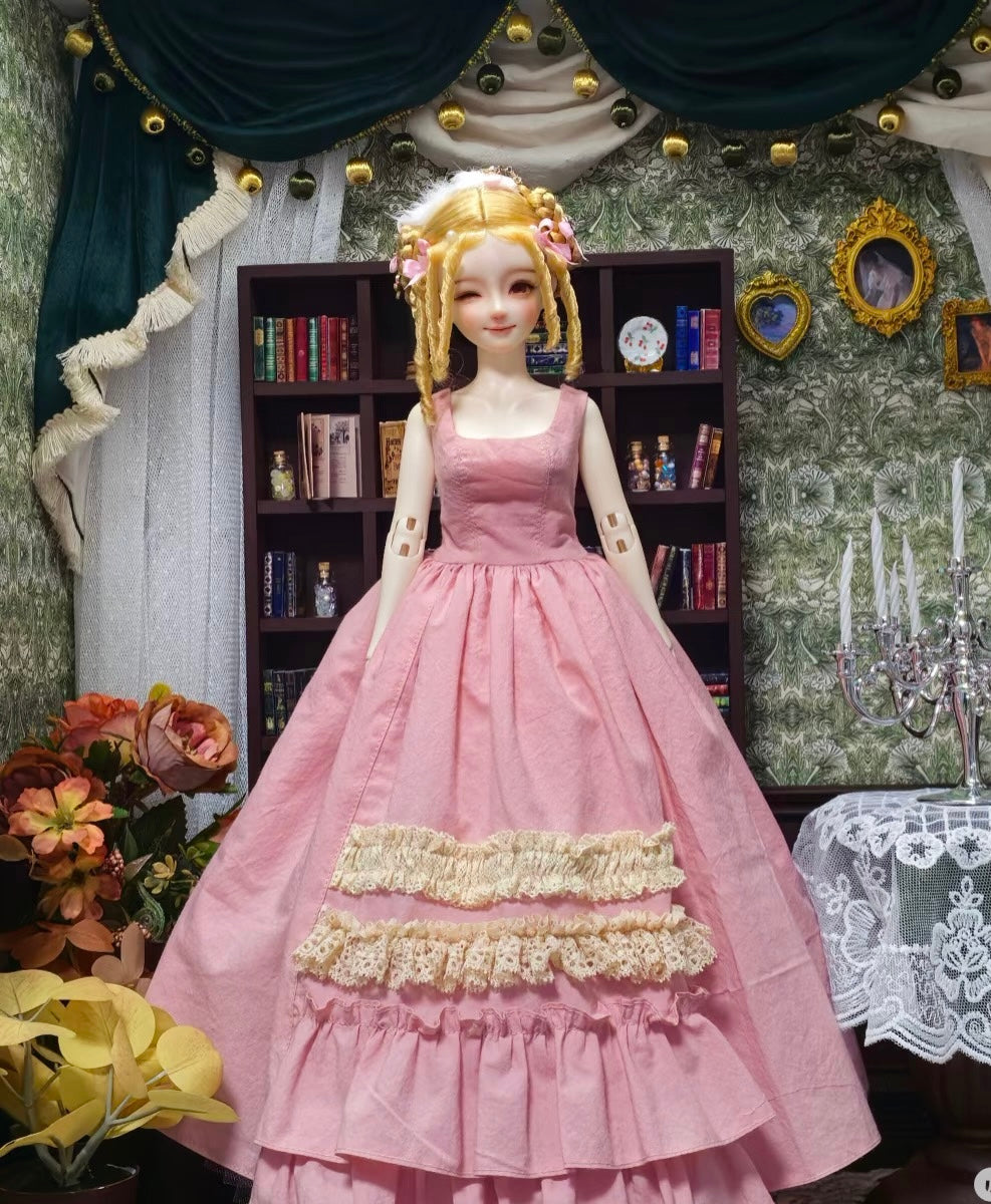 阿彩 1/3 BJD  SDGR Doll Dress Pattern - Rococo -include 5mm seam allowance