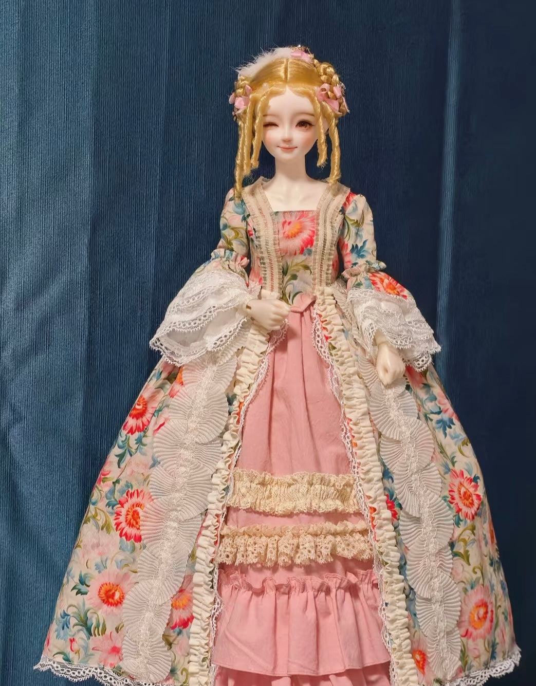 阿彩 1/3 BJD  SDGR Doll Dress Pattern - Rococo -include 5mm seam allowance