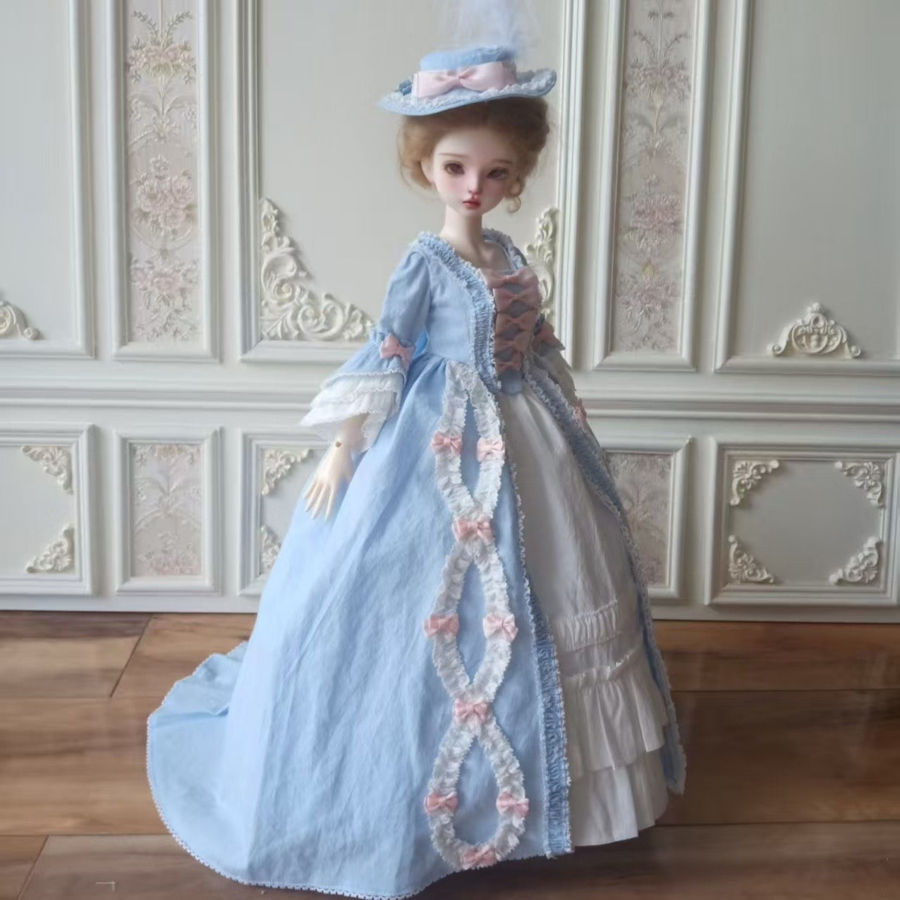 阿彩 1/4 KUMAKO BJD Doll Dress Pattern -Roco-include 5mm seam allowance