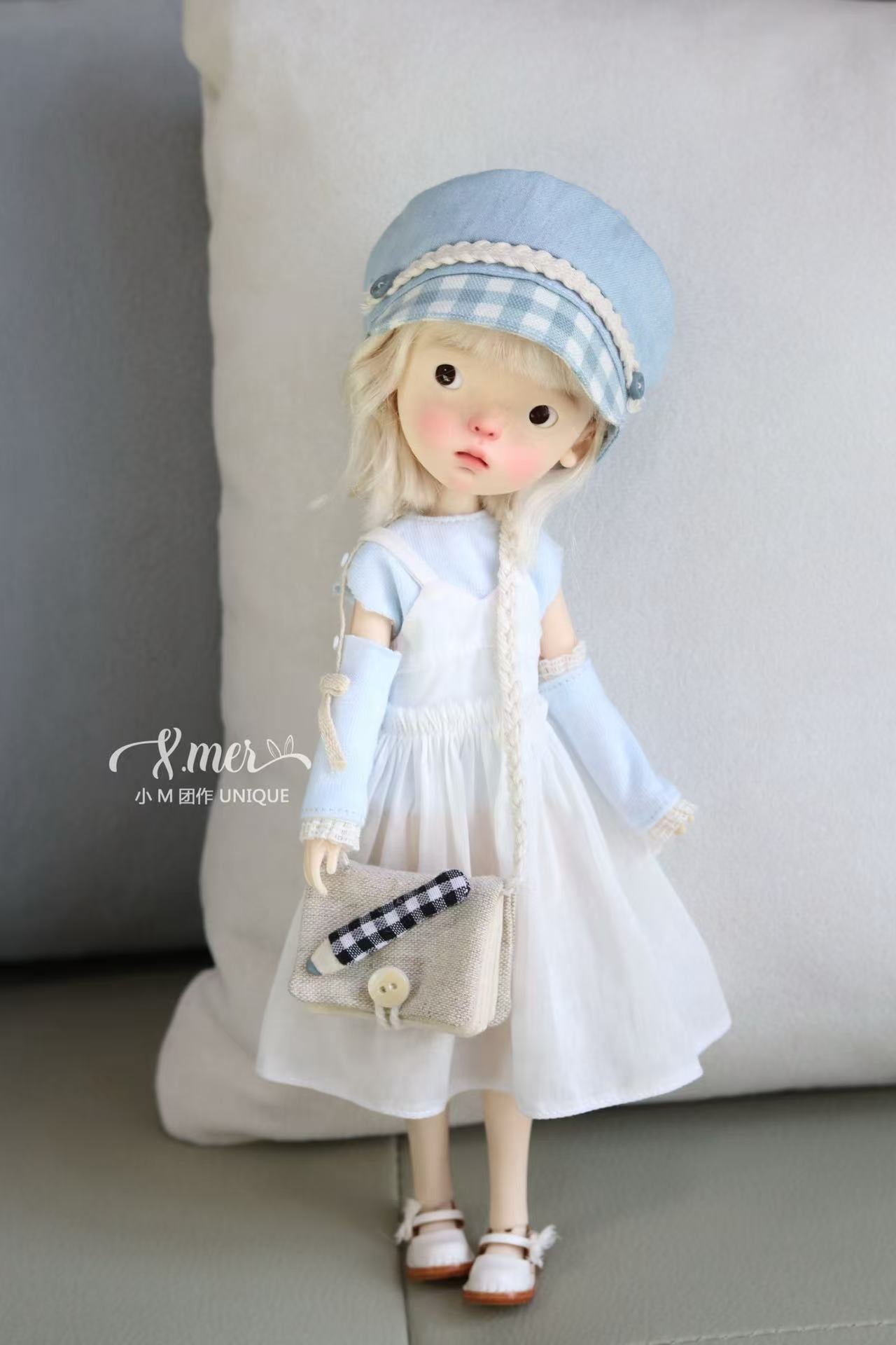 小Mer Blythe OB 24 DOLL Patterns -Minty Tea-no seam allowance included