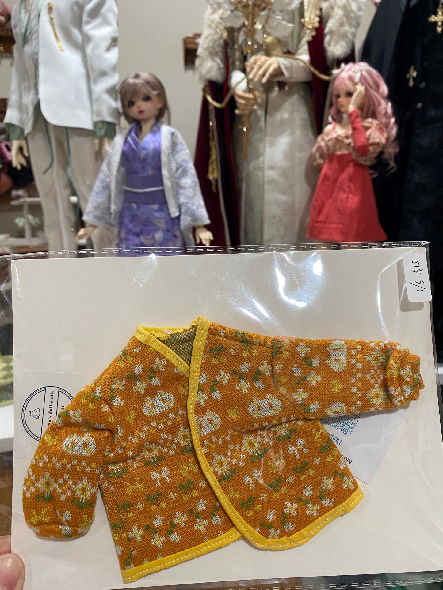 1/6 BJD YOSD clothes coat