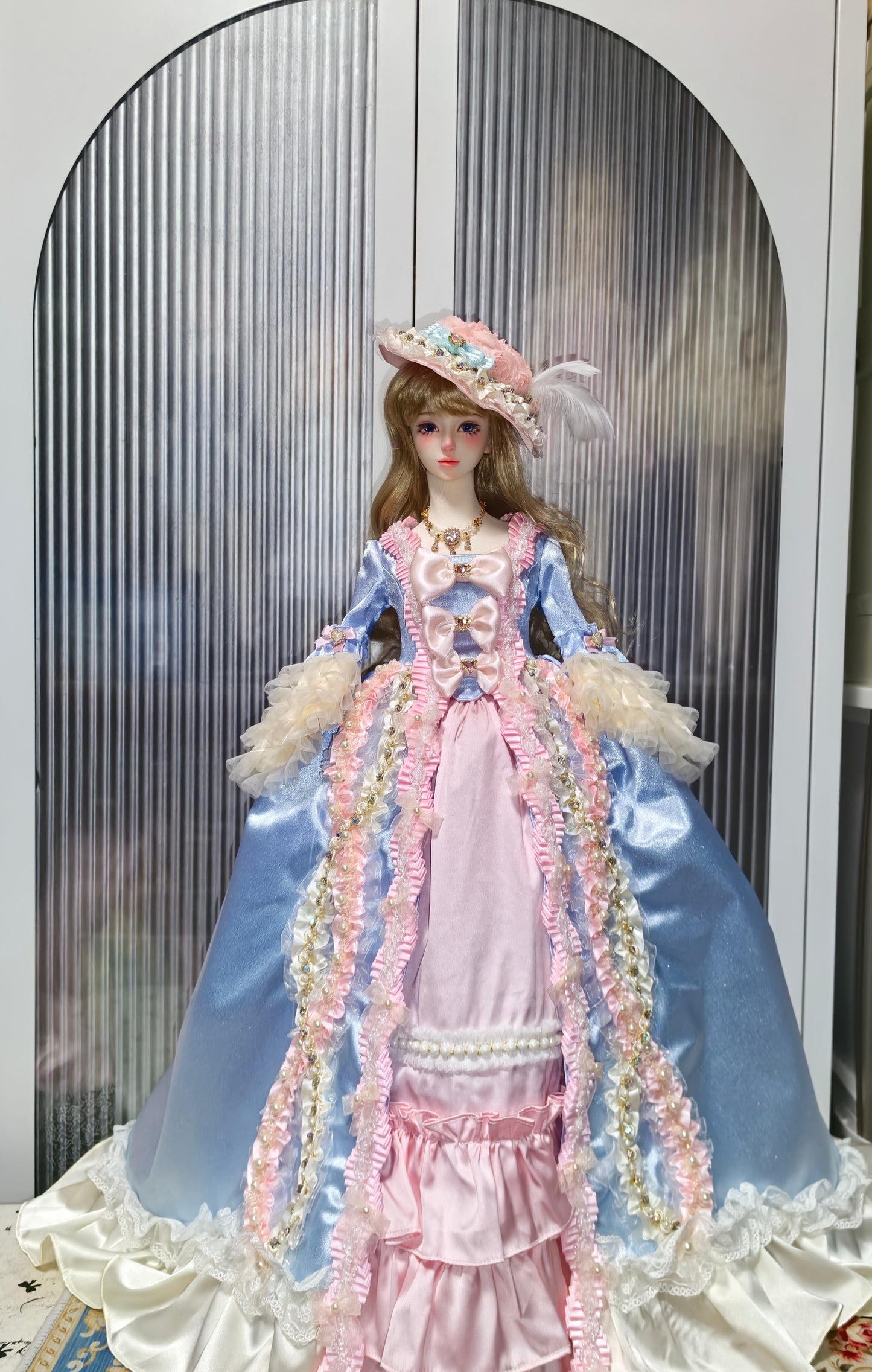阿彩 1/4 BJD Doll Dress Pattern -Rococo -include 5mm seam allowance