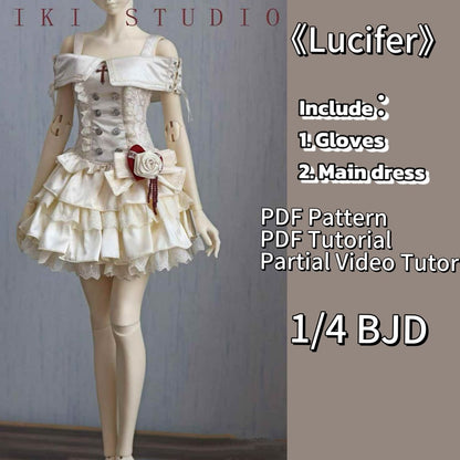 阿吉 BJD 1/4 BJD DOLL Patterns Lucifer