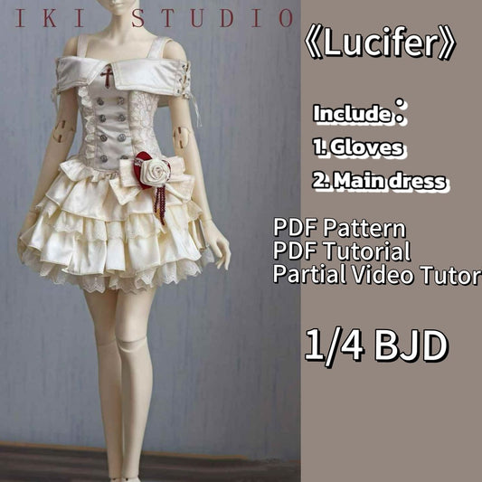 阿吉 BJD 1/4 BJD DOLL Patterns Lucifer