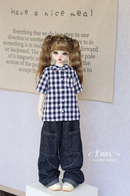 小Mer Blythe DOLL Patterns -paper airplane-no seam allowance included