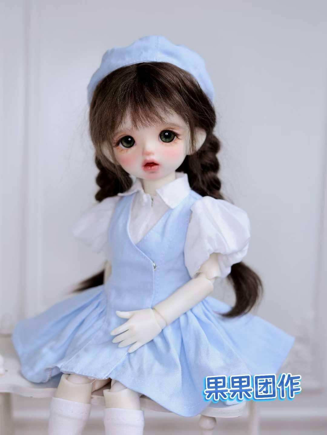 果果 1/4 BJD Doll Dress Pattern - NO.9 - with seam allowance