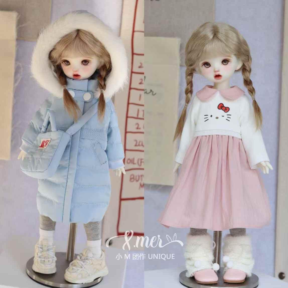 小Mer BJD 1/6 BJD DOLL Patterns Little Cloud-no seam allowance included