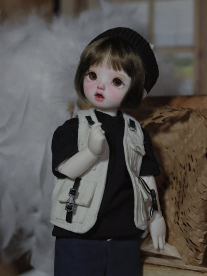 阿吉 BJD 1/6 YoSD BJD DOLL cloth Patterns- Camping boy -Digital Download