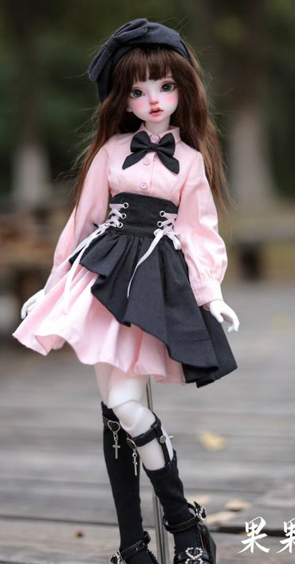 果果 1/4 BJD Doll Dress Pattern - Bunny girl 23NO.4 seam allowance include
