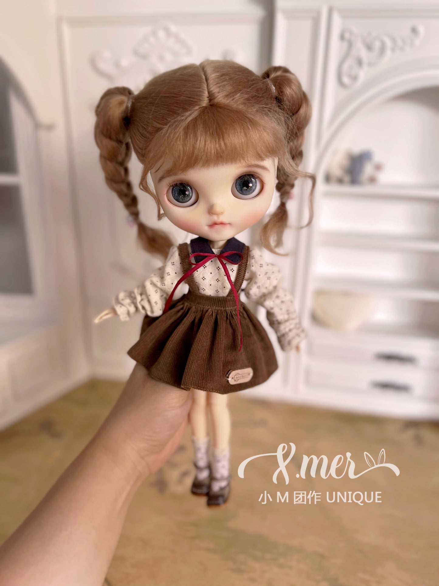 小Mer Blythe  Doll Clothes Patterns - Soda-no seam allowance included