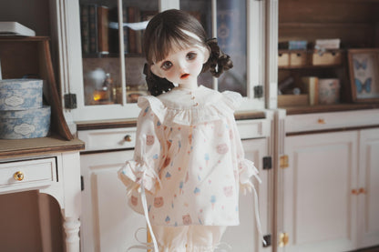 1/6 BJD YOSD clothes vintage doll style