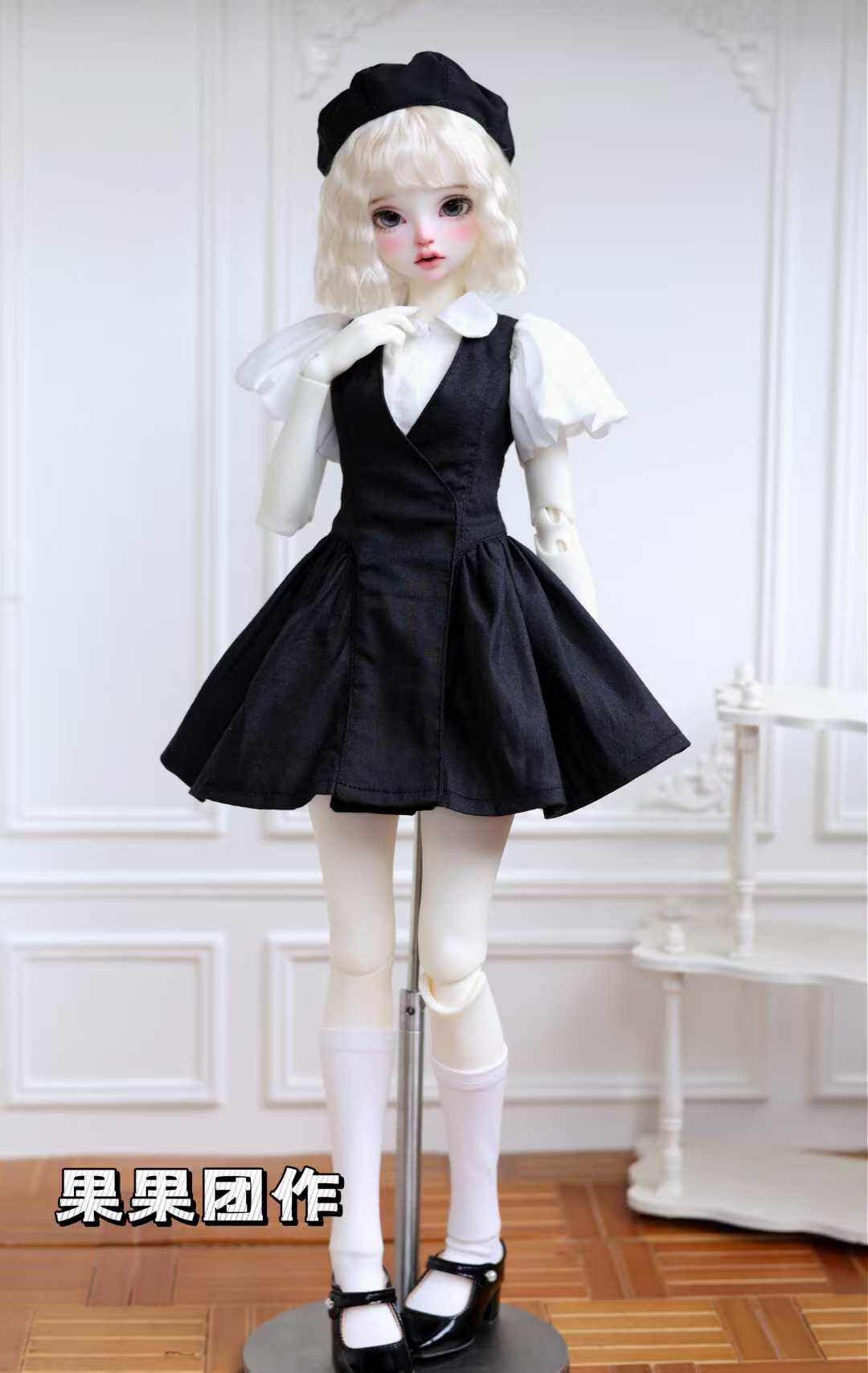 果果 1/6 BJD Doll Dress Pattern - N0.9 -  with seam allowance
