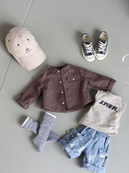 Patrones de ropa y vestidos para muñecas BJD 1/6 de 小Mer - Galletas - Sin margen de costura incluido