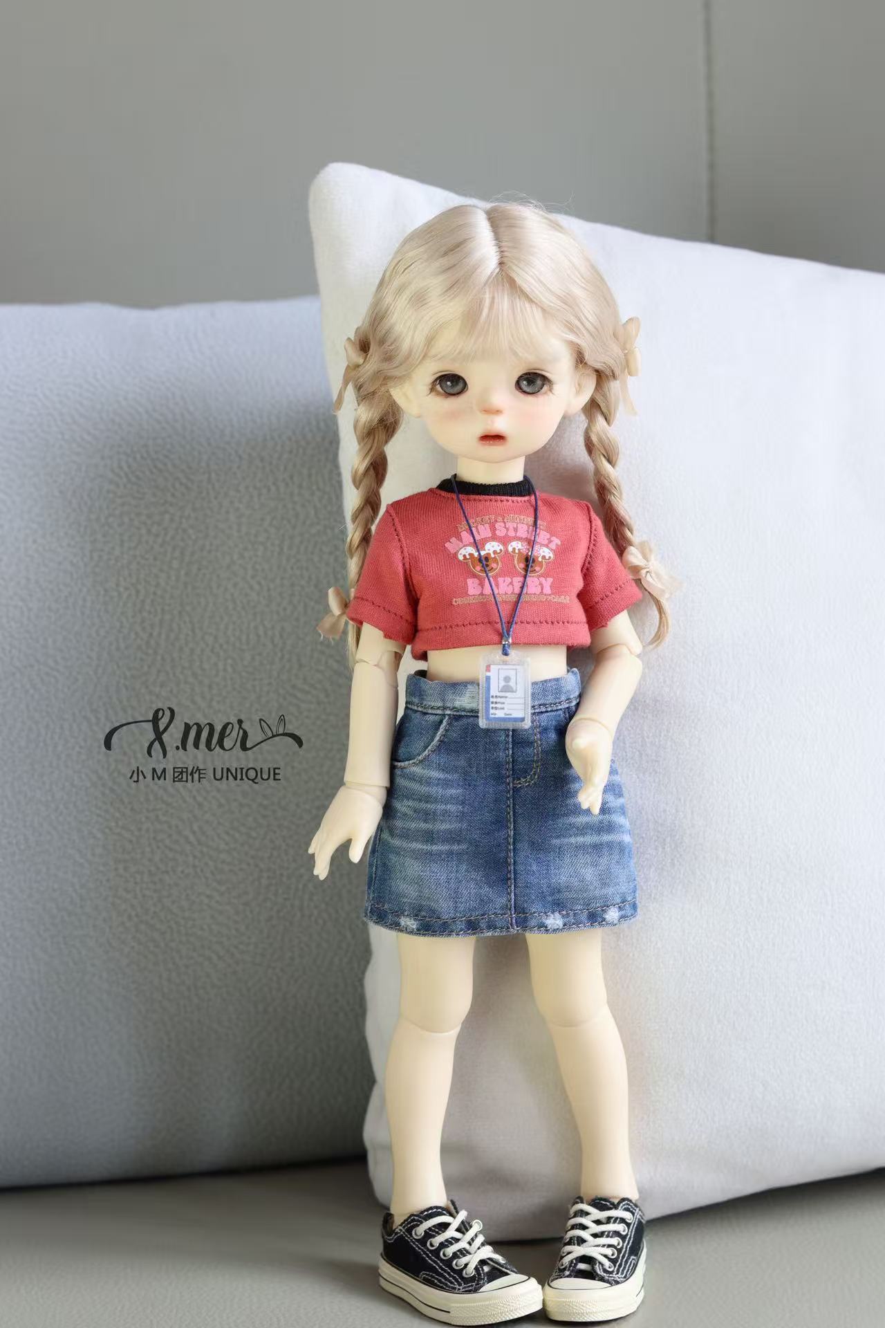 Patrones de ropa para muñecas Blythe - Pequeña enfermera (sin margen de costura incluido)