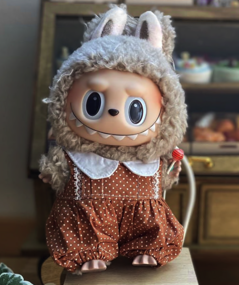 LABUBU Clothes  Ready-to-Wear Outfit – Jump Suit (Fits 15.5–17cm Dolls)