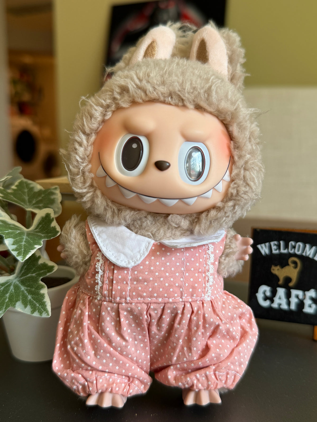 LABUBU Clothes  Ready-to-Wear Outfit – Jump Suit (Fits 15.5–17cm Dolls)