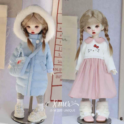 小Mer BJD 1/4 BJD DOLL Patterns -Little Cloud-no seam allowance included