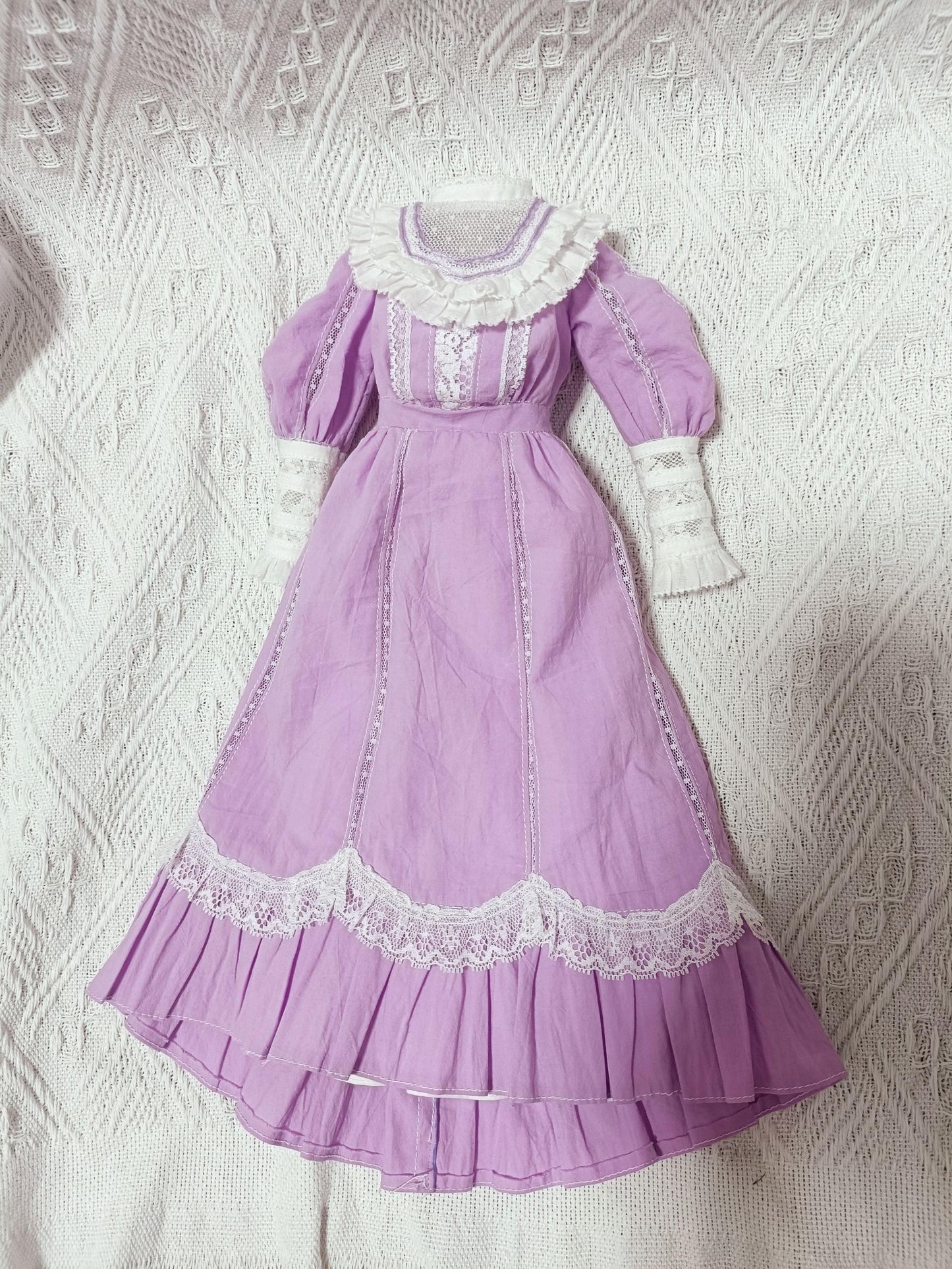 阿彩 1/4 BJD Doll Dress Pattern - Edward ( Hat and dress)inclue 5mm seam allowance