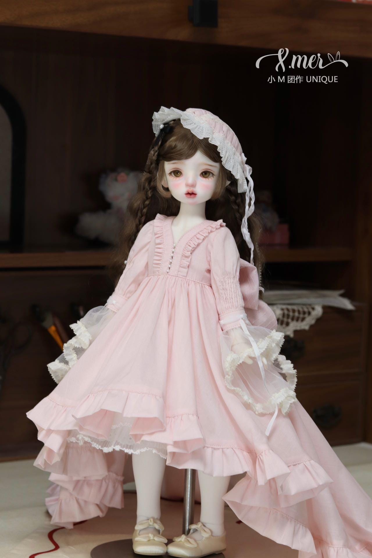小Mer Blythe DOLL Patterns Sleepy Rain (Note: 2 hour long tutorial, not for beginner) -no seam allowance included
