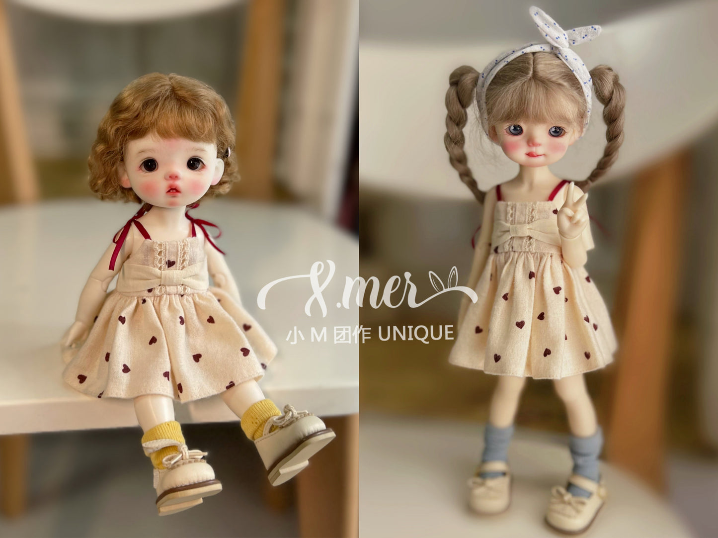 小Mer Blythe  Doll Clothes Patterns - Pear-no seam allowance included