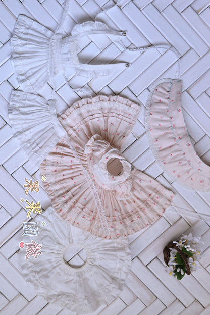 果果 Patrón de vestido de muñeca BJD 1/6 - N0.9 - con margen de costura