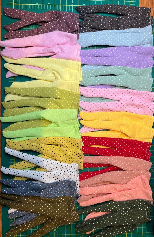 Leggings multicolores para BJD YOSD a escala 1/6