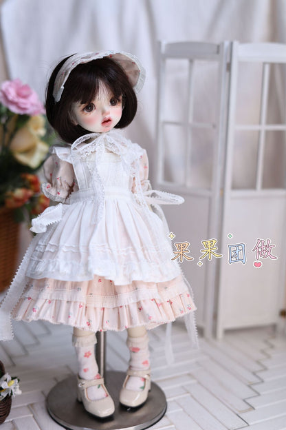 果果 Patrón de vestido de muñeca BJD 1/6 - N0.9 - con margen de costura